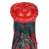 MONSTERED Gode Jofortix 23 x 7cm Noir et Rouge